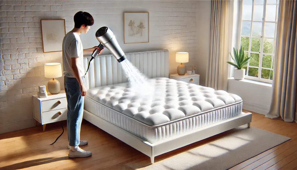 床墊可以用吹風機吹嗎？小心你的床墊變「乾扁」！